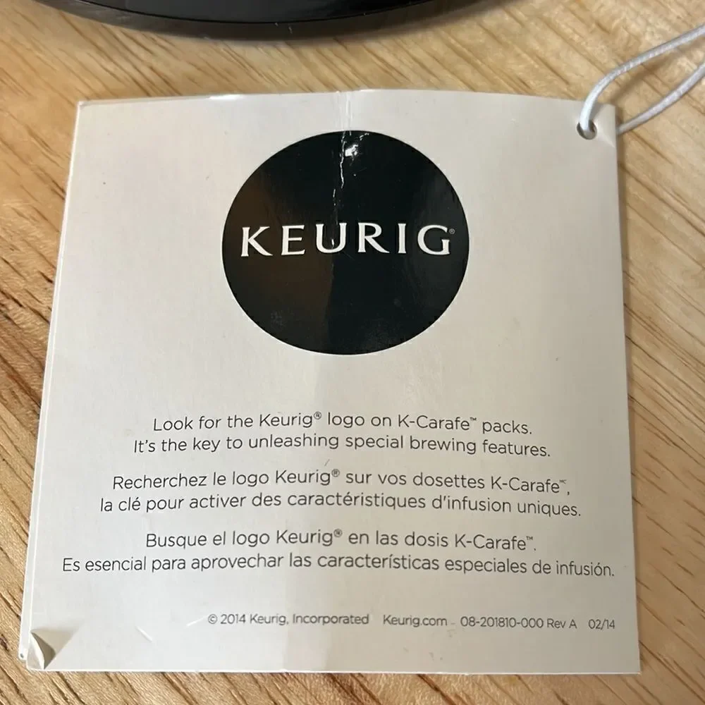 NWT KEURIG THERMAL CARAFE